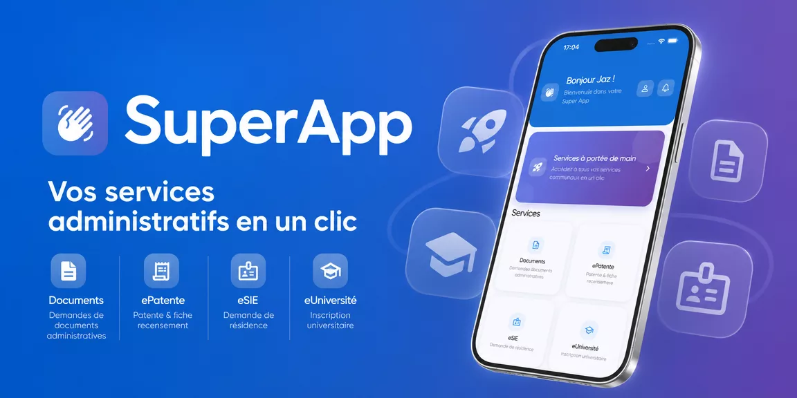 Super App RDC — vidéo et visuels
